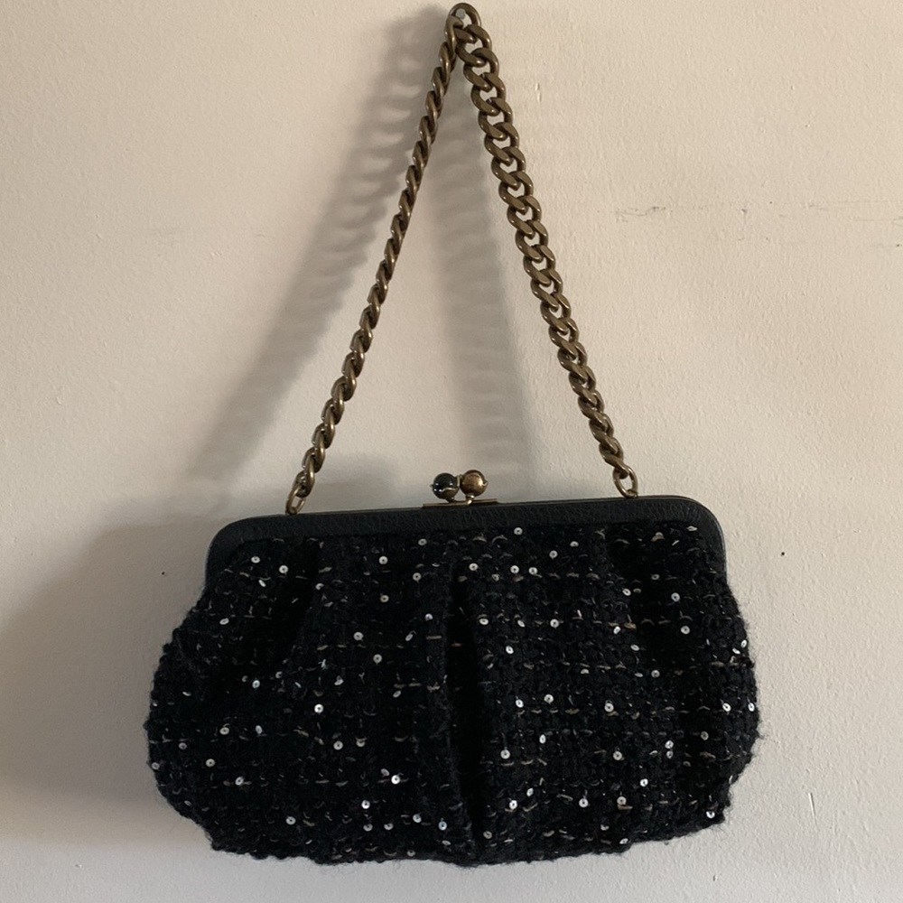 J Crew Wool Statement Chain Link - image 1